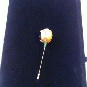 Real Rose stick pin